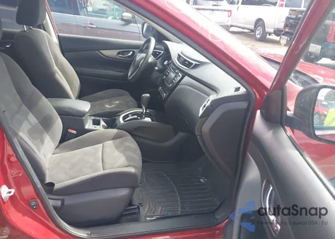 2016 Nissan Rogue Sv из США, поврежденный, VIN KNMAT2MVXGP699359